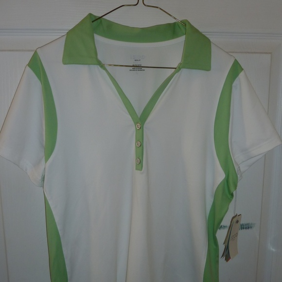 Izod Tops - Women's LRG Izod Golf Shirt Soft Green